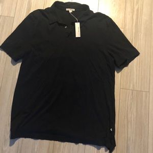 New Black James Perse Polo
